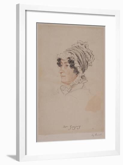 Mrs Hannah Gregory-William Henry Hunt-Framed Giclee Print