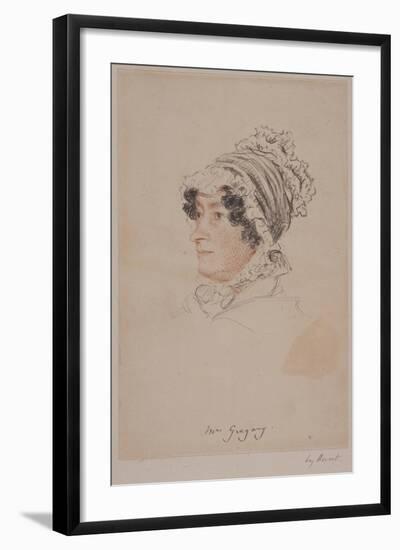 Mrs Hannah Gregory-William Henry Hunt-Framed Giclee Print