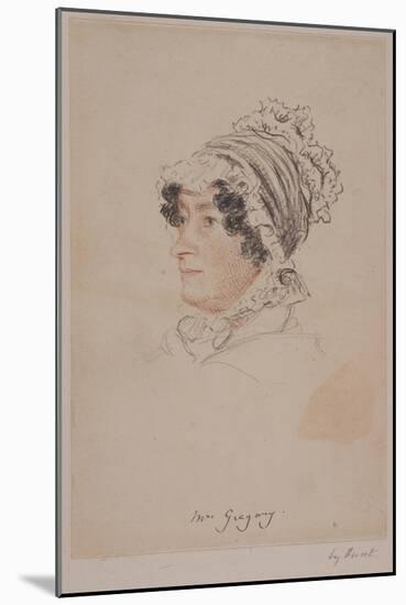 Mrs Hannah Gregory-William Henry Hunt-Mounted Giclee Print