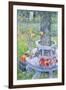 Mrs. Hassam's Garden-Childe Hassam-Framed Art Print