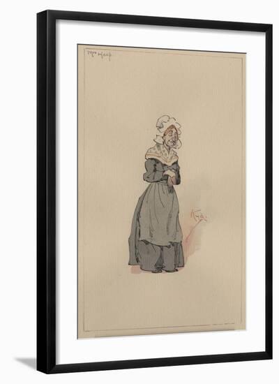 Mrs Heep, C.1920s-Joseph Clayton Clarke-Framed Giclee Print