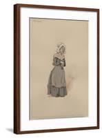 Mrs Heep, C.1920s-Joseph Clayton Clarke-Framed Giclee Print