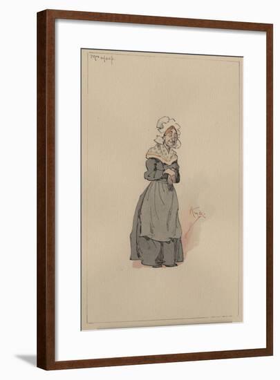 Mrs Heep, C.1920s-Joseph Clayton Clarke-Framed Giclee Print