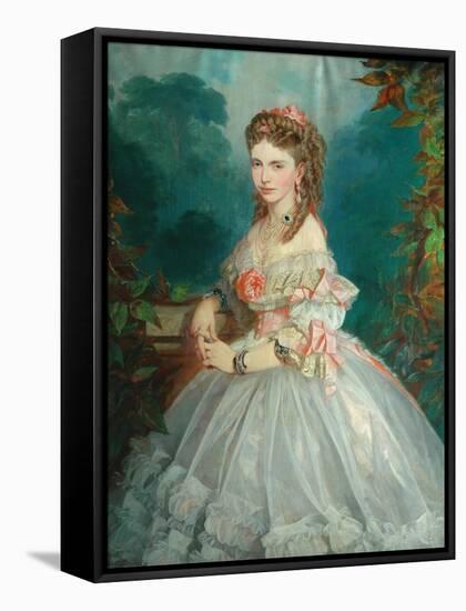 Mrs Henry Butterfield, 1864-Norbert Schroedl-Framed Stretched Canvas