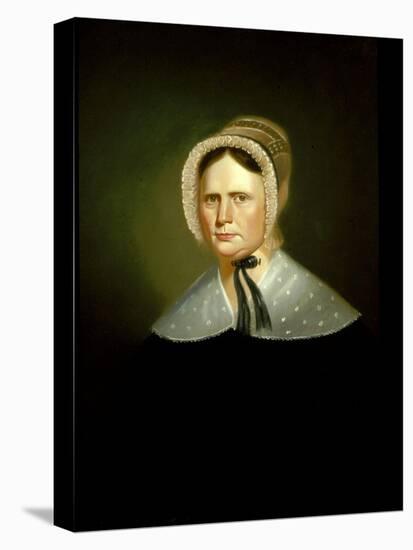 Mrs. Henry Lewis (Elizabeth Morton Woodson) 1838-39-George Caleb Bingham-Stretched Canvas