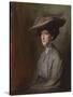 Mrs. Herbert Asquith, Later Countess of Oxford and Asquith, 1909-Philip Alexius De Laszlo-Stretched Canvas