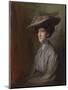 Mrs. Herbert Asquith, Later Countess of Oxford and Asquith, 1909-Philip Alexius De Laszlo-Mounted Giclee Print