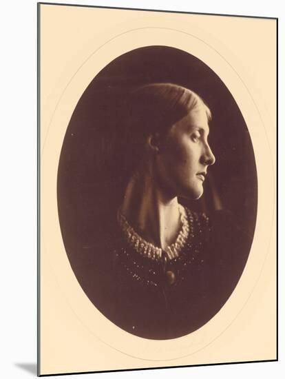 Mrs. Herbert Duckworth, April 1867-Julia Margaret Cameron-Mounted Photographic Print