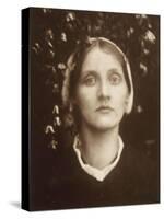 Mrs Herbert Duckworth-Julia Margaret Cameron-Stretched Canvas