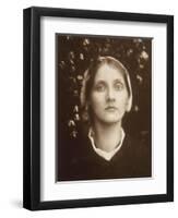 Mrs Herbert Duckworth-Julia Margaret Cameron-Framed Premium Giclee Print