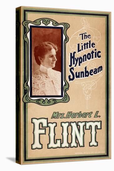 Mrs. Herbert L. Flint, American Hypnotist-Science Source-Stretched Canvas