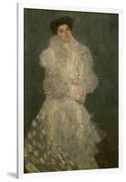 Mrs. Hermine Gallia-Gustav Klimt-Framed Giclee Print