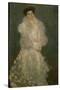 Mrs. Hermine Gallia-Gustav Klimt-Stretched Canvas