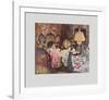 Mrs. Hessel in her Parlour-Édouard Vuillard-Framed Collectable Print