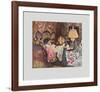 Mrs. Hessel in her Parlour-Édouard Vuillard-Framed Collectable Print