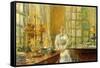 Mrs. Holley of Cos Cob, 1912-Childe Hassam-Framed Stretched Canvas