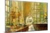 Mrs. Holley of Cos Cob, 1912-Childe Hassam-Mounted Giclee Print