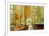 Mrs. Holley of Cos Cob, 1912-Childe Hassam-Framed Giclee Print