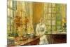 Mrs. Holley of Cos Cob, 1912-Childe Hassam-Mounted Giclee Print