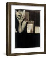 Mrs. Hollywood-Kc Haxton-Framed Art Print