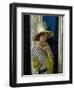 Mrs Hone in a Striped Dress, 1912-Sir William Orpen-Framed Giclee Print