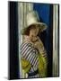 Mrs Hone in a Striped Dress, 1912-Sir William Orpen-Mounted Giclee Print