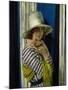 Mrs Hone in a Striped Dress, 1912-Sir William Orpen-Mounted Giclee Print