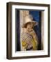 Mrs Hone in a Striped Dress, c.1912-Sir William Orpen-Framed Giclee Print