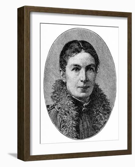 Mrs Humphry Ward-Elliott & Fry Studio-Framed Giclee Print