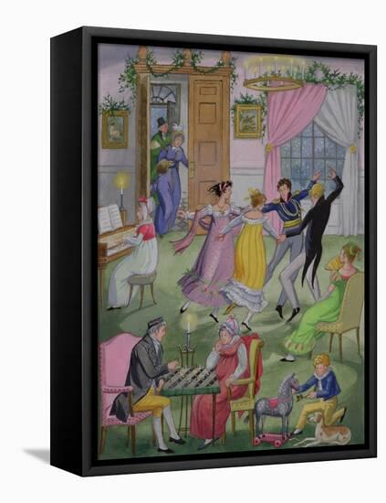 Mrs. Hurst's Christmas, 1996-Pauline Baynes-Framed Stretched Canvas