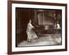 Mrs. I. M. Clark Seated at a Grand Piano, 1904-Byron Company-Framed Giclee Print