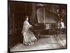 Mrs. I. M. Clark Seated at a Grand Piano, 1904-Byron Company-Mounted Giclee Print