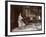 Mrs. I. M. Clark Seated at a Grand Piano, 1904-Byron Company-Framed Giclee Print