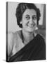Mrs. Indira Gandhi-Larry Burrows-Stretched Canvas