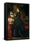 Mrs James Guthrie, c.1864-5-Frederick Leighton-Framed Stretched Canvas