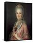 Mrs Jane Huddleston (D.1772)-Jean-Marc Nattier-Framed Stretched Canvas