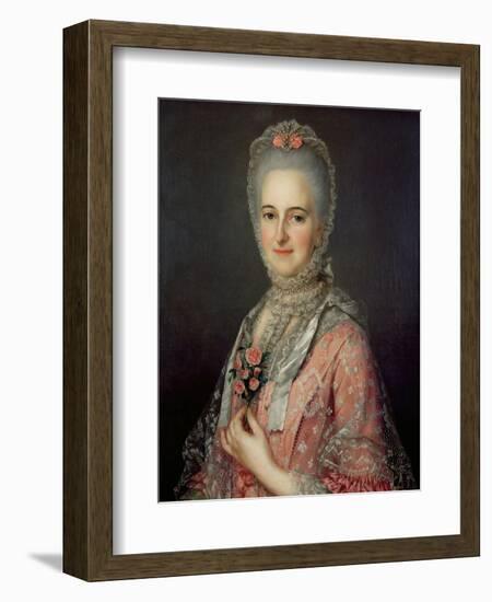 Mrs Jane Huddleston (D.1772)-Jean-Marc Nattier-Framed Giclee Print