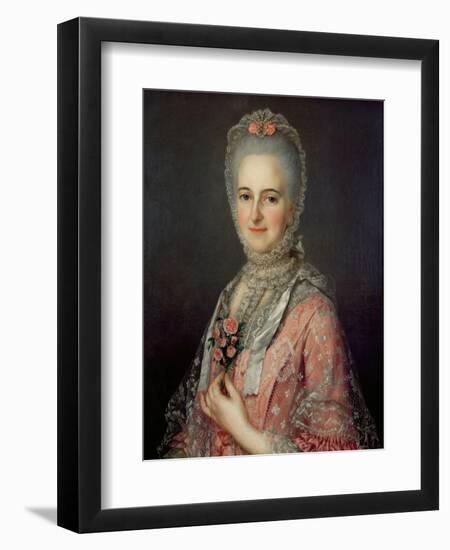 Mrs Jane Huddleston (D.1772)-Jean-Marc Nattier-Framed Giclee Print