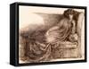 Mrs. Jane Morris Reclining on a Sofa-Dante Gabriel Rossetti-Framed Stretched Canvas