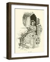 Mrs Jarley-Harold Copping-Framed Giclee Print