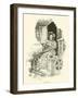 Mrs Jarley-Harold Copping-Framed Giclee Print