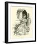 Mrs Jarley-Harold Copping-Framed Giclee Print