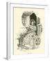 Mrs Jarley-Harold Copping-Framed Giclee Print