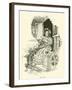 Mrs Jarley-Harold Copping-Framed Giclee Print