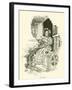 Mrs Jarley-Harold Copping-Framed Giclee Print