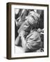 Mrs. Jeanne Martin Cisse, Wears Peace Symbol Earrings at the U.N. Security Council-null-Framed Photo