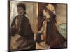 Mrs Jeantaud at the Mirror-Edgar Degas-Mounted Giclee Print