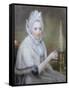 Mrs Jeremy Dixon of York (Pastel)-John Russell-Framed Stretched Canvas