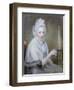 Mrs Jeremy Dixon of York (Pastel)-John Russell-Framed Premium Giclee Print