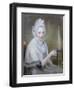 Mrs Jeremy Dixon of York (Pastel)-John Russell-Framed Premium Giclee Print